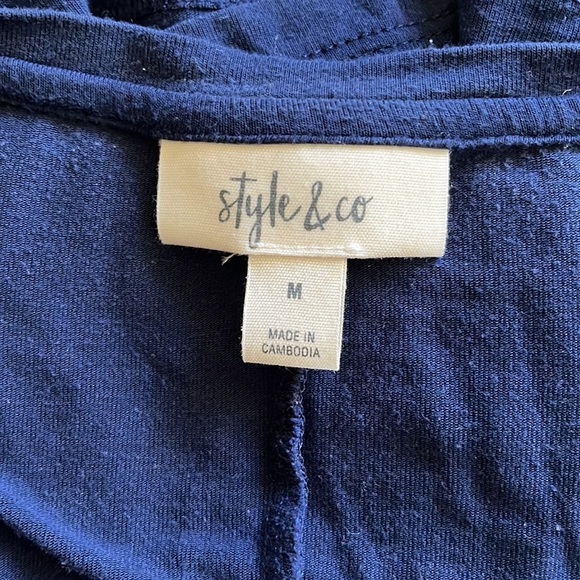 Navy Blue Dress - Picture 2 of 2